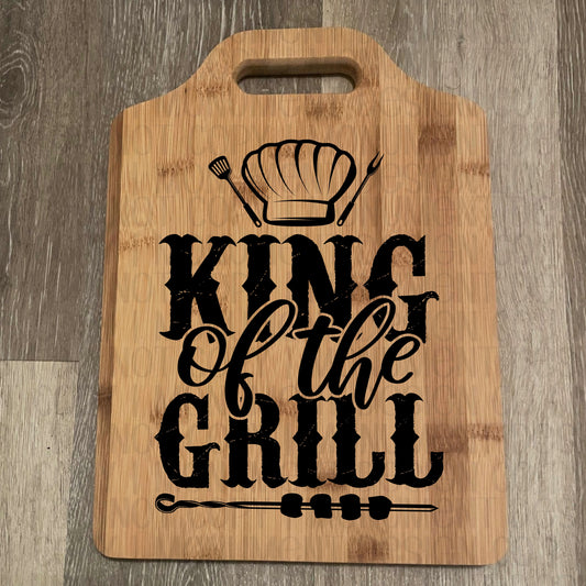 King Of The Grill Cutting Board