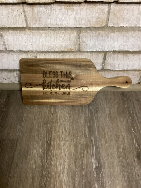 Bless This Kitchen Cutting Board