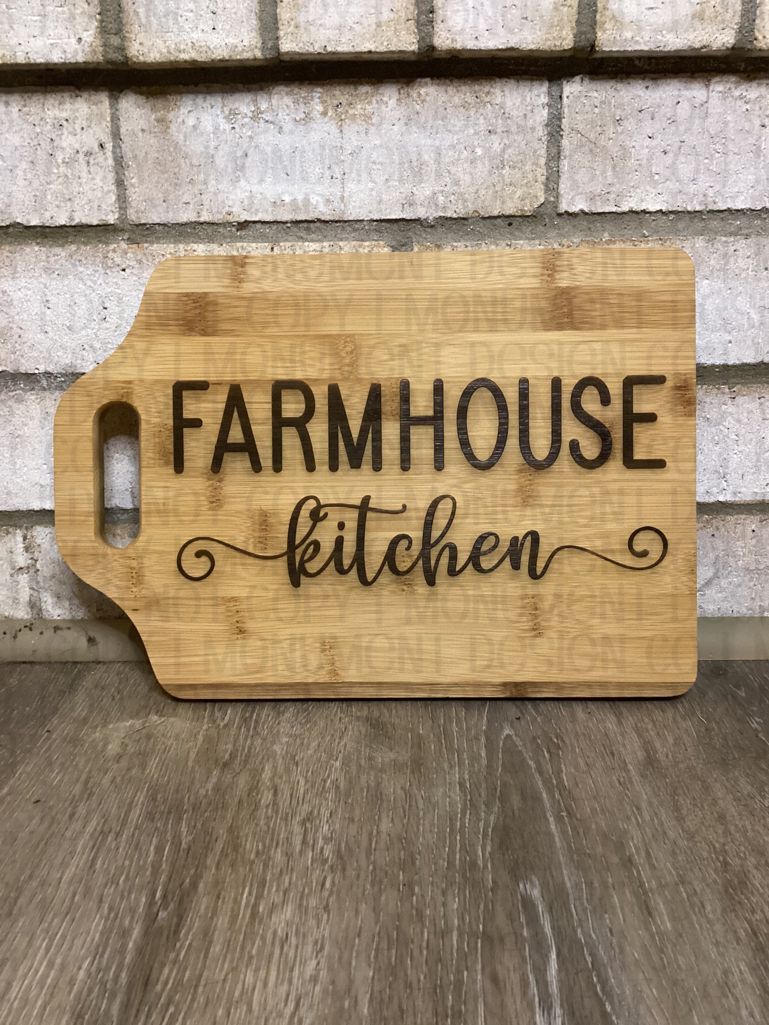Farmhouse Kitchen Double-Sided Cardstock 12x12 Cutting Board Quotes