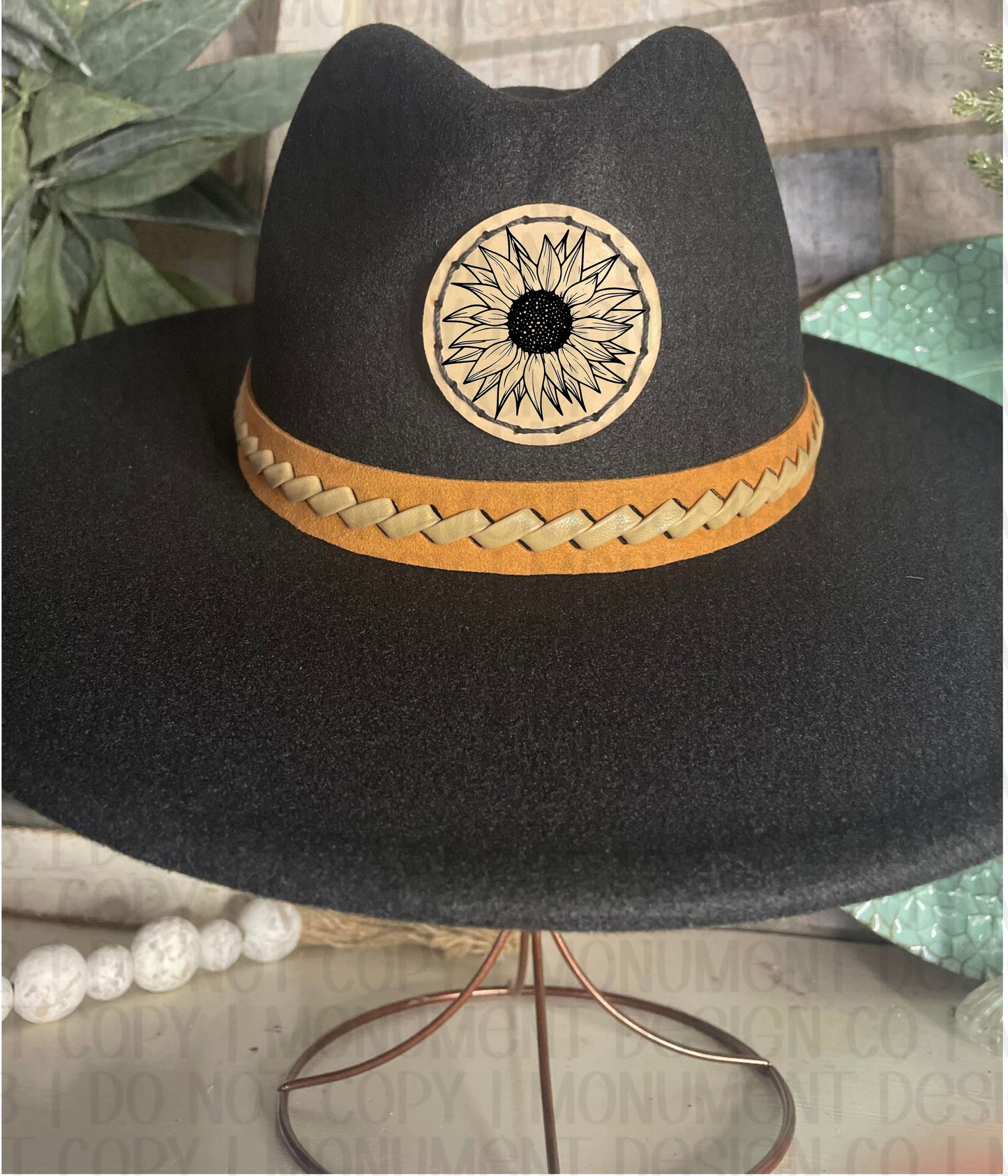 Sunflower 2 - Felt Hat