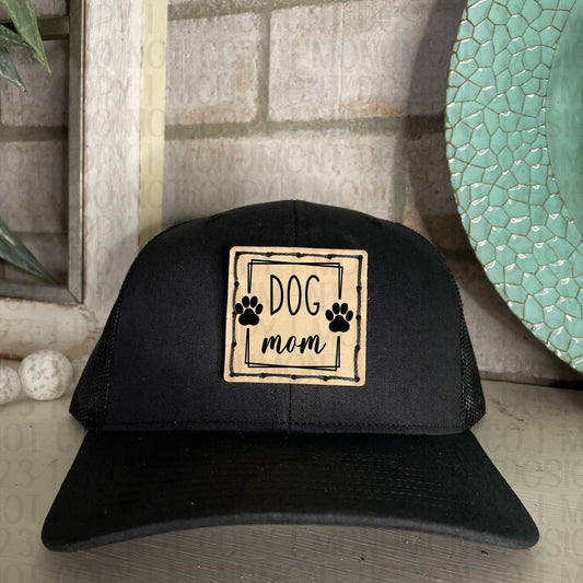 Dog Mom - Square With Paws